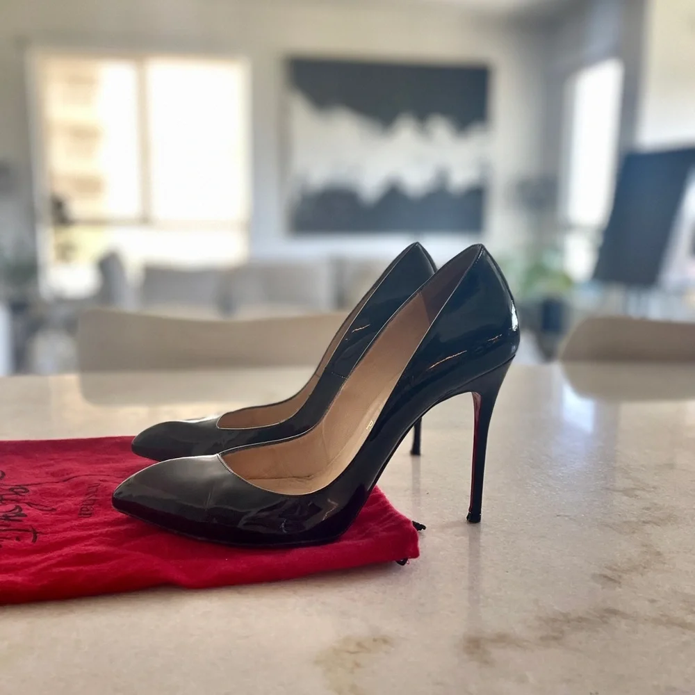 SOLD Christian Louboutin Corneille 100mm Stiletto Pump - Picture 11 of 15